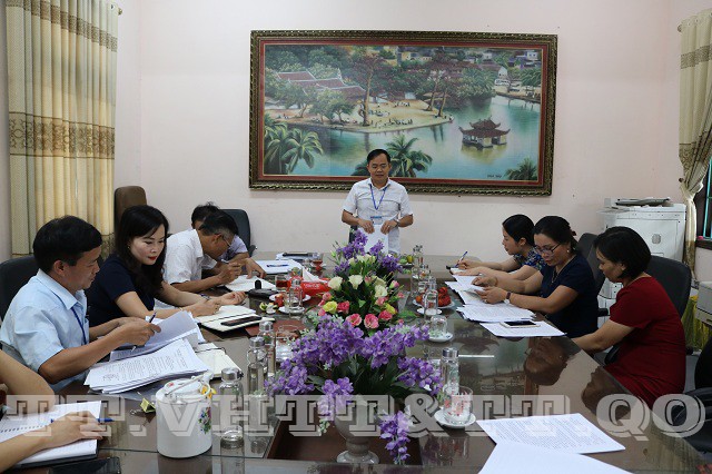 Quốc Oai: Giám sát công tác đầu tư xây dựng cơ bản từ nguồn vốn ngân sách huyện tại Phòng Tài chính Kế hoạch